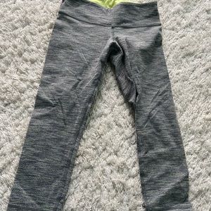 Lululemon Grey Capri Leggings Activeware